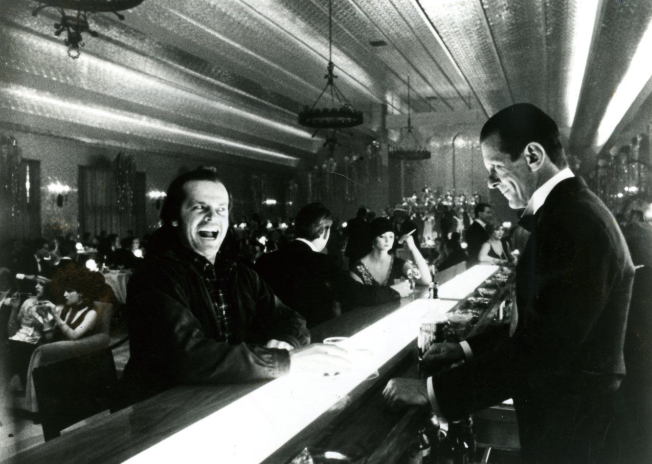 Jack and the bartender in 'The Shining'